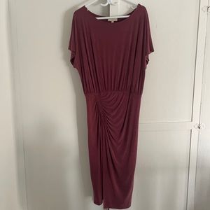 Anthropologie dress, Moulinette soeurs brand. Size M.  Midi length on 5’9”